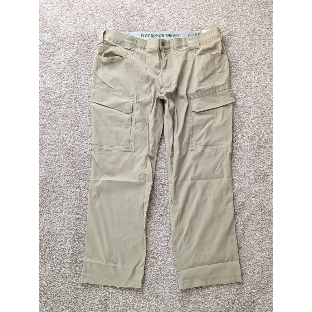 DuluthFlex Dry On The Fly Standard Fit Cargo Pants Men's 44x30 Smoky Tan NWT
